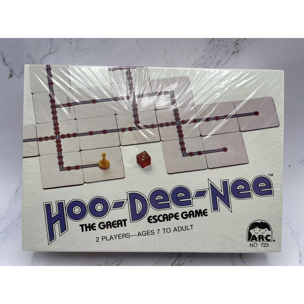 1983 Hoo-Dee-Nee The Great Escape Game - New Sealed Vintage